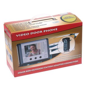 Visible Video Door Phone Audio Doorbell Home Security System